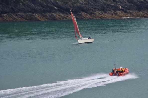 02 July 2020 - 13-35-52
In the end, the Salcombe lifeboat also assisted towing the cruiser to Slapton Sands where the Dart crew then took over.
--------------------------
DART RNLI Lifeboat launch 435
